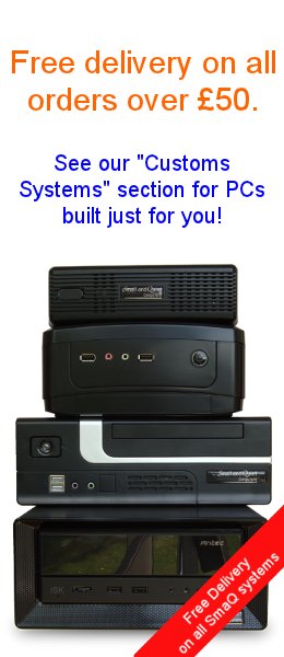 The Small and Quiet range of custom systems, add ons and diy components.