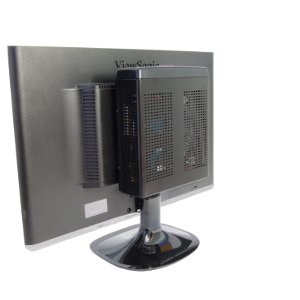 The SmaQ range can be used on the desk, mounted behind a monitor or even mounted on the wall.